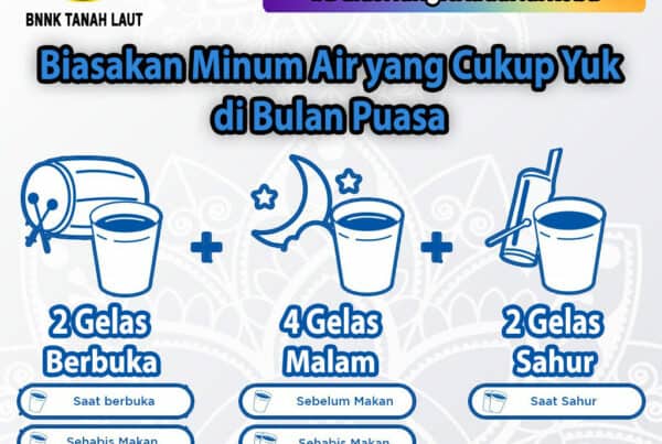 Biasakan Minum Air yang Cukup Yuk di Bulan Puasa Biasakan Minum Air yang Cukup Yuk di Bulan Puasa
