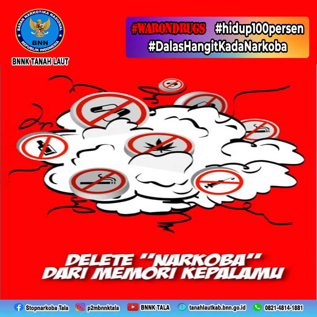 Delete “Narkoba” dari Memori Kepalamu