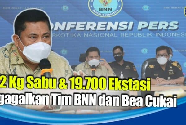Bukti Nyata War On Drugs, BNN RI Ungkap 212,39 Kg Sabu dan 19.700 Butir Ekstasi
