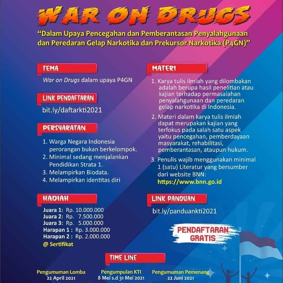 Lomba Karya Tulis Ilmiah BNN RI