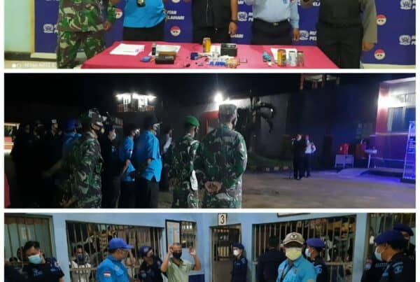 Bantuan Penggeledahan Blok/ Kamar Hunian Warga Binaan Pada Rumah Tahanan Negara Kelas II B Pelaihari
