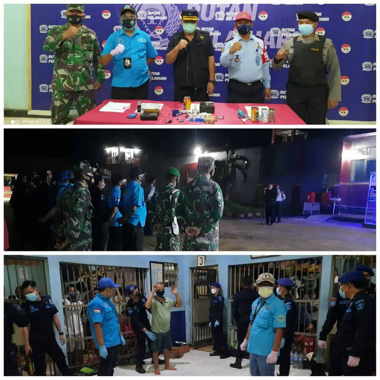Bantuan Penggeledahan Blok/ Kamar Hunian Warga Binaan Pada Rumah Tahanan Negara Kelas II B Pelaihari Bantuan Penggeledahan Blok/ Kamar Hunian Warga Binaan Pada Rumah Tahanan Negara Kelas II B Pelaihari