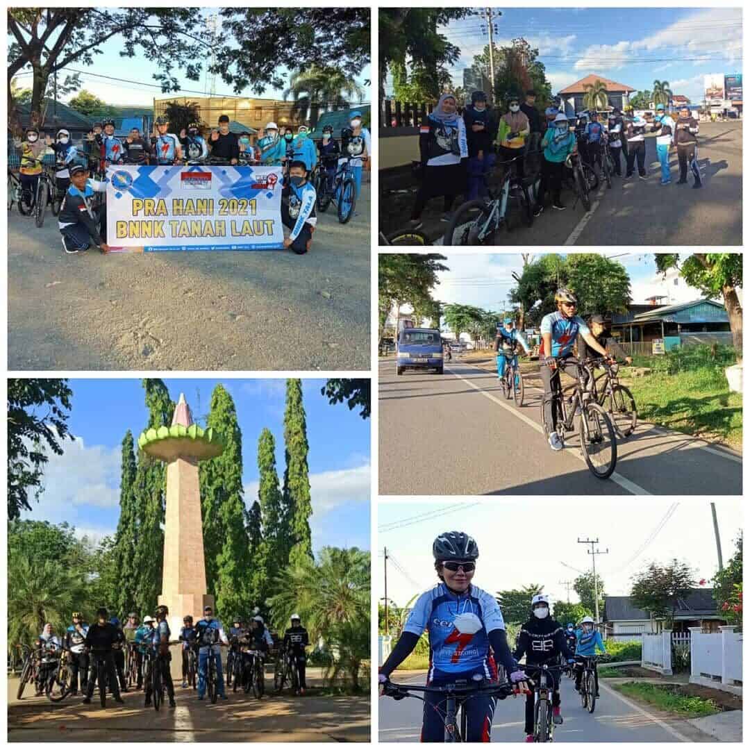 Gowes Pagi Jum’at dalam rangka Pra HANI 2021