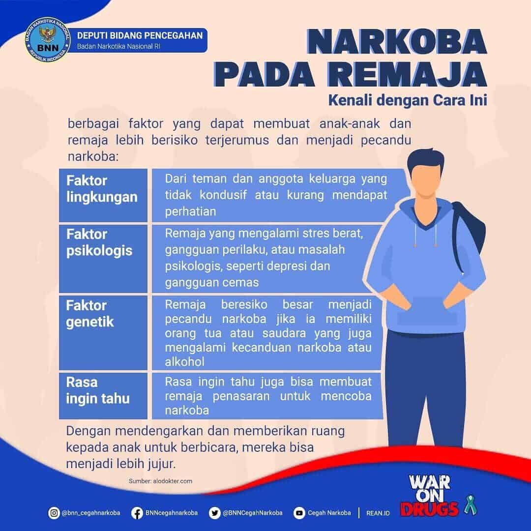 Narkoba pada Remaja, Kenali dengan Cara Ini Narkoba pada Remaja, Kenali dengan Cara Ini