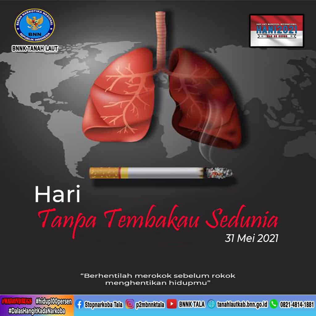 Hari Tanpa Tembakau Sedunia Tahun 2021
