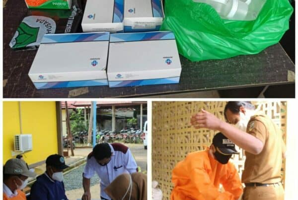 Kegiatan Pemberdayaan Masyarakat Melalui Test Urine Pegawai BKPAD Kab. Tanah Laut