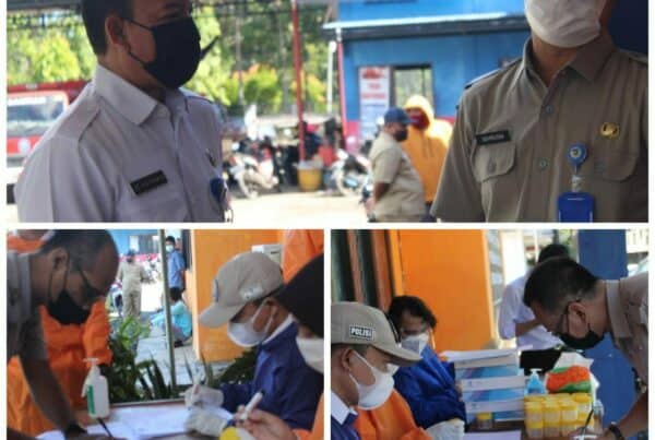 Kegiatan Pemberdayaan Masyarakat Melalui Test Urine Pegawai BPBD Kab. Tanah Laut