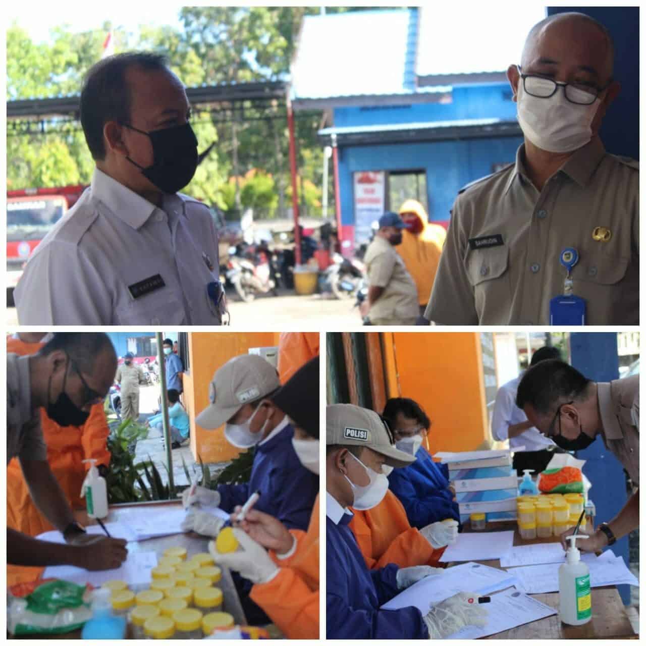 Kegiatan Pemberdayaan Masyarakat Melalui Test Urine Pegawai BPBD Kab. Tanah Laut Kegiatan Pemberdayaan Masyarakat Melalui Test Urine Pegawai BPBD Kab. Tanah Laut