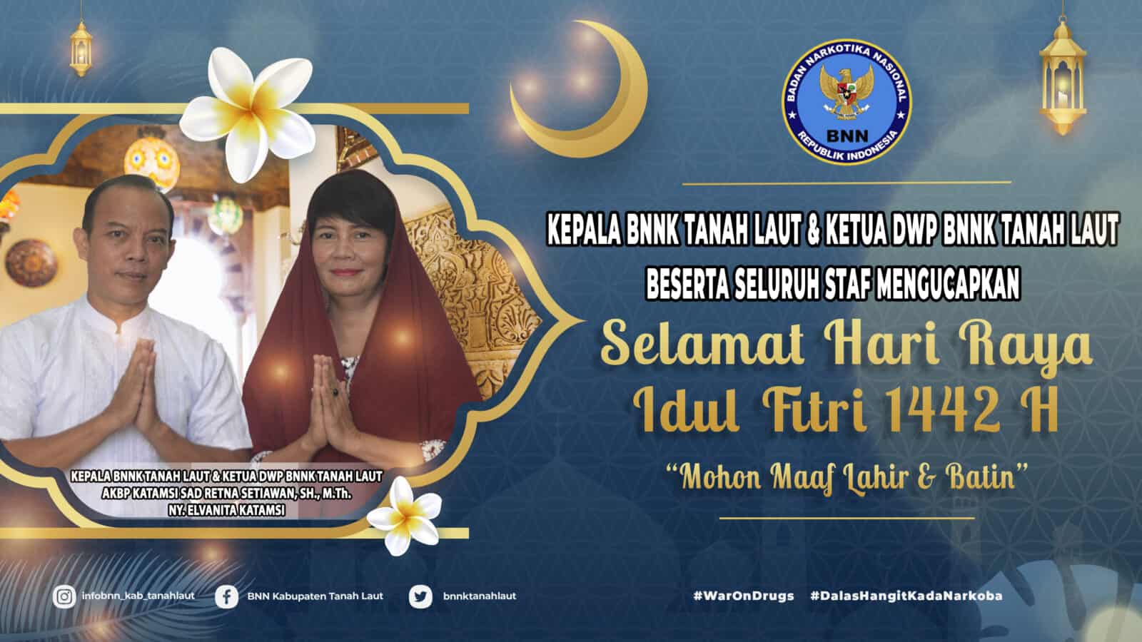 Selamat Hari Raya Idul Fitri 1442 H Konsep Otomatis