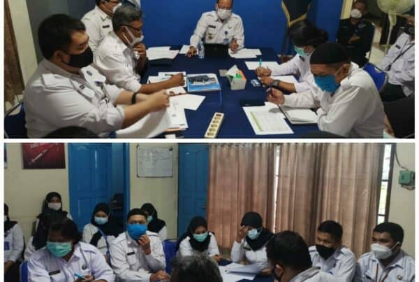 Rapat Analisa dan Evaluasi (ANEV) Internal BNNK Tanah Laut (17 Mei 2021)