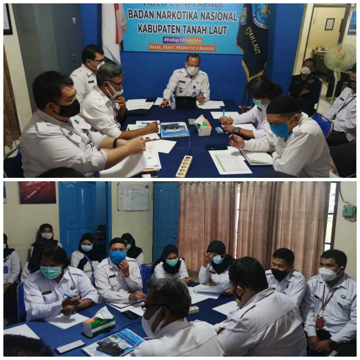 Rapat Analisa dan Evaluasi (ANEV) Internal BNNK Tanah Laut (17 Mei 2021) Rapat Analisa dan Evaluasi (ANEV) Internal BNNK Tanah Laut (17 Mei 2021)