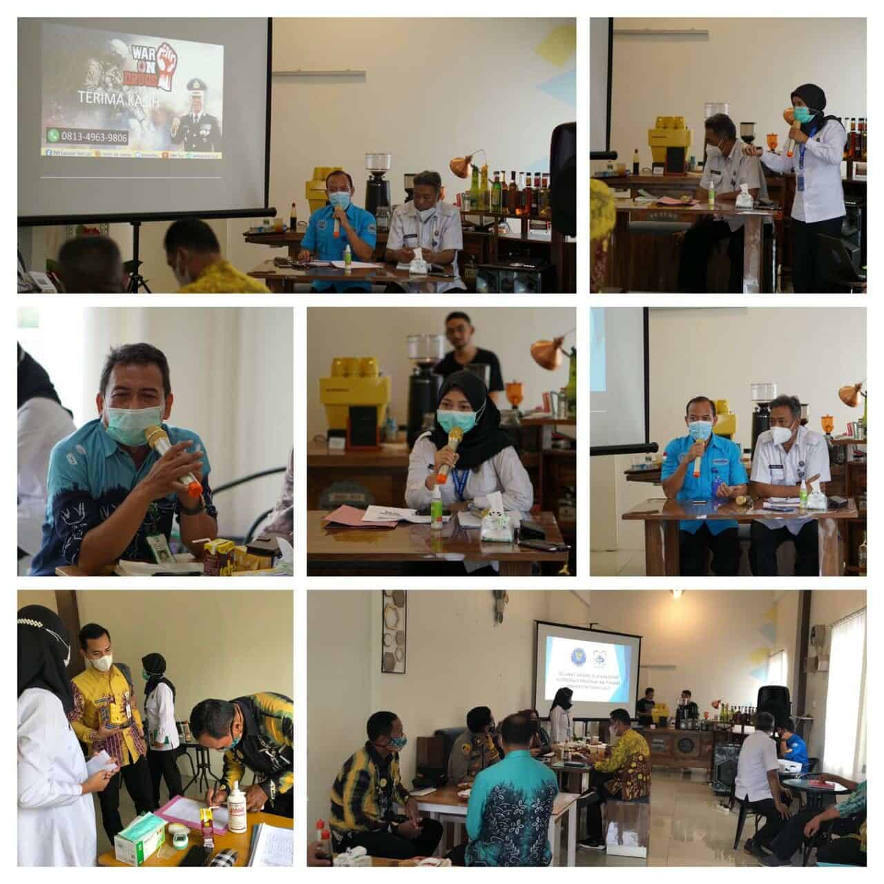 Rapat koordinasi IBM Tingkat Kabupaten Tanah Laut dalam Rangka PRA HANI