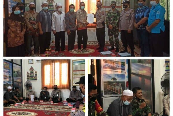 Rapat Koordinasi Program Desa Bersinar melalui Video Coferenc