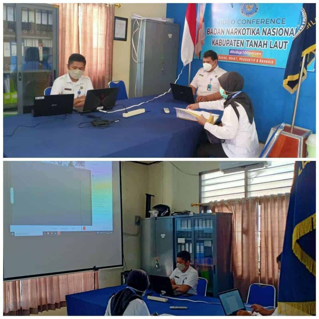 Rapat Koordinasi Program Desa Bersinar melalui Video Conference Rapat Koordinasi Program Desa Bersinar melalui Video Coferenc