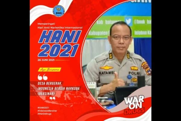 Ayo Bersama Bergerak, Perang Melawan Narkoba!