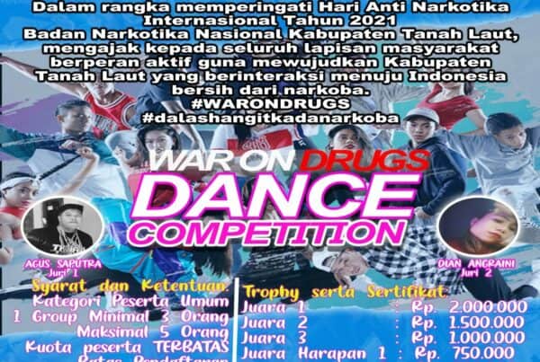 Lomba War On Drugs Dance Competition Lomba War On Drugs Dance Competition