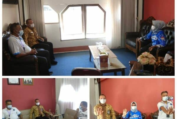 Kerja Bakti Pembersihan Halaman BNNK Tanah Laut