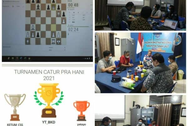 Hasil Akhir Turnamen Catur Online Pra Hari Anti Narkotika Internasional 2021