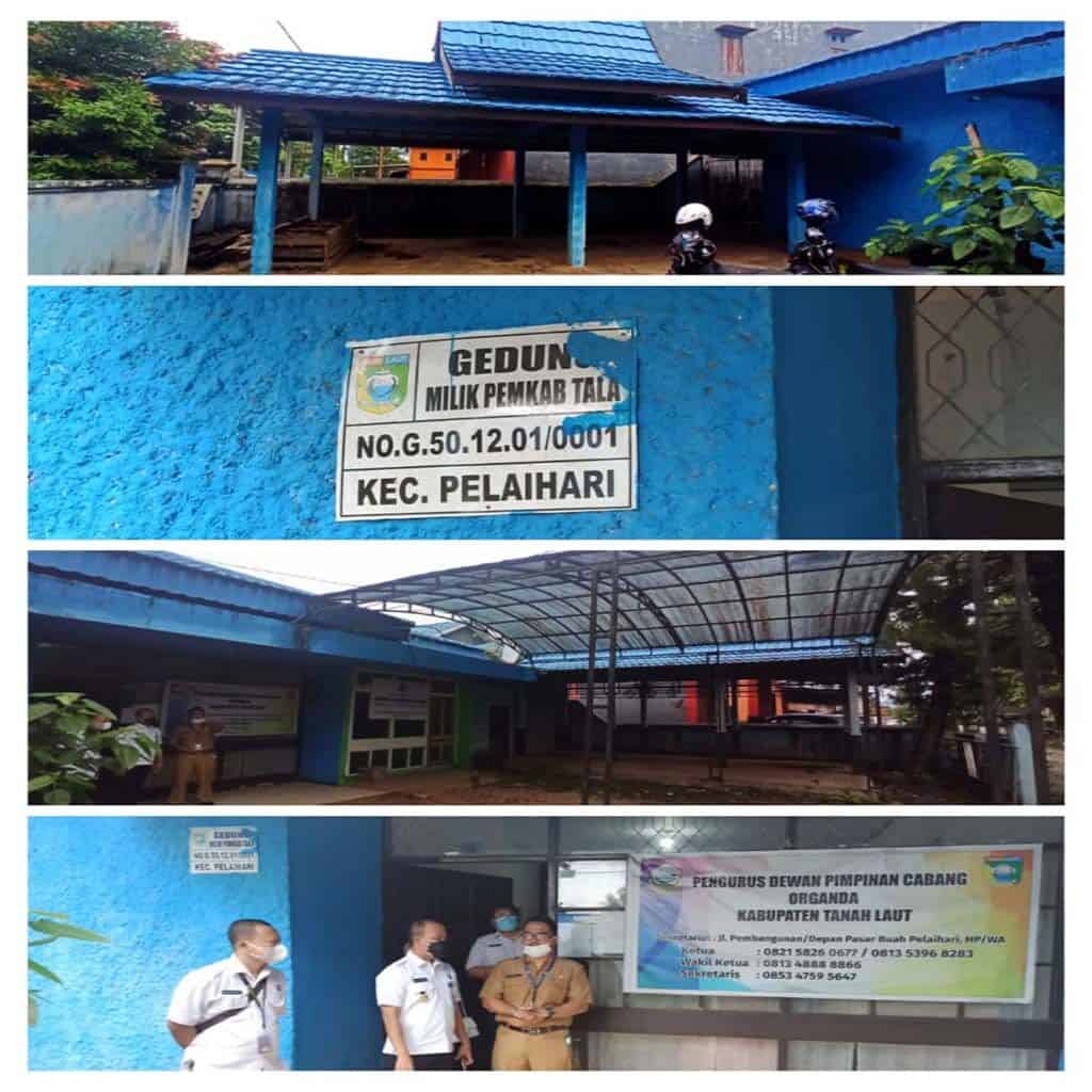 Peninjauan Calon Gedung Kantor BNNK Tanah Laut bersama BPKAD Kabupaten Tanah Laut Konsep Otomatis