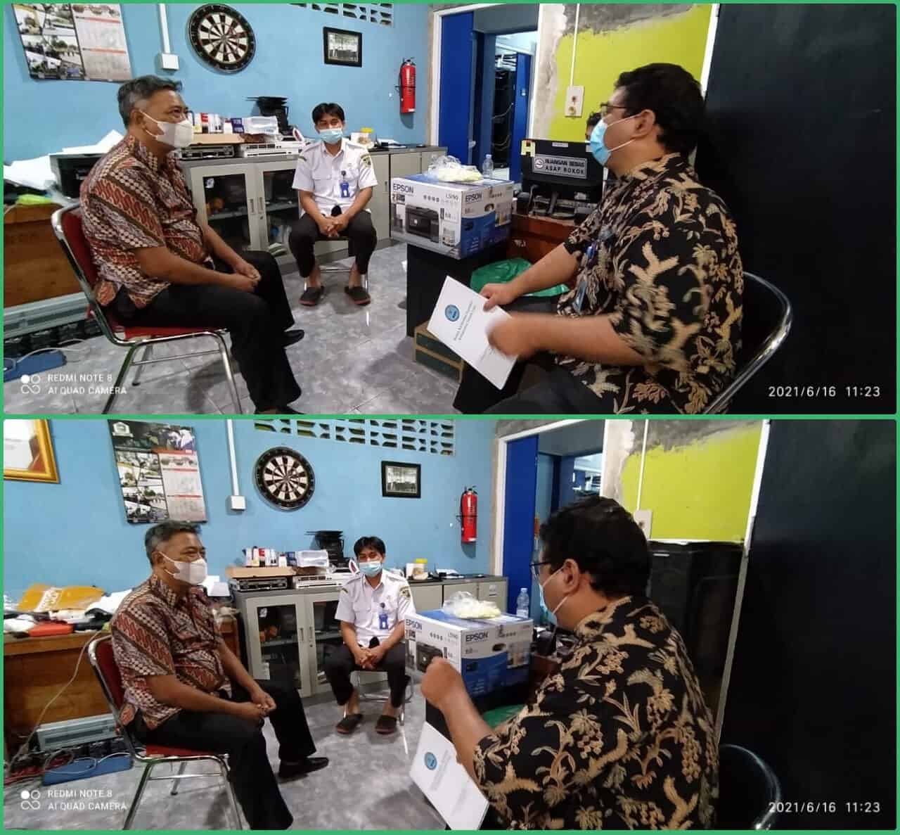 Peninjauan Calon Gedung Kantor BNNK Tanah Laut bersama BPKAD Kabupaten Tanah Laut Konsep Otomatis