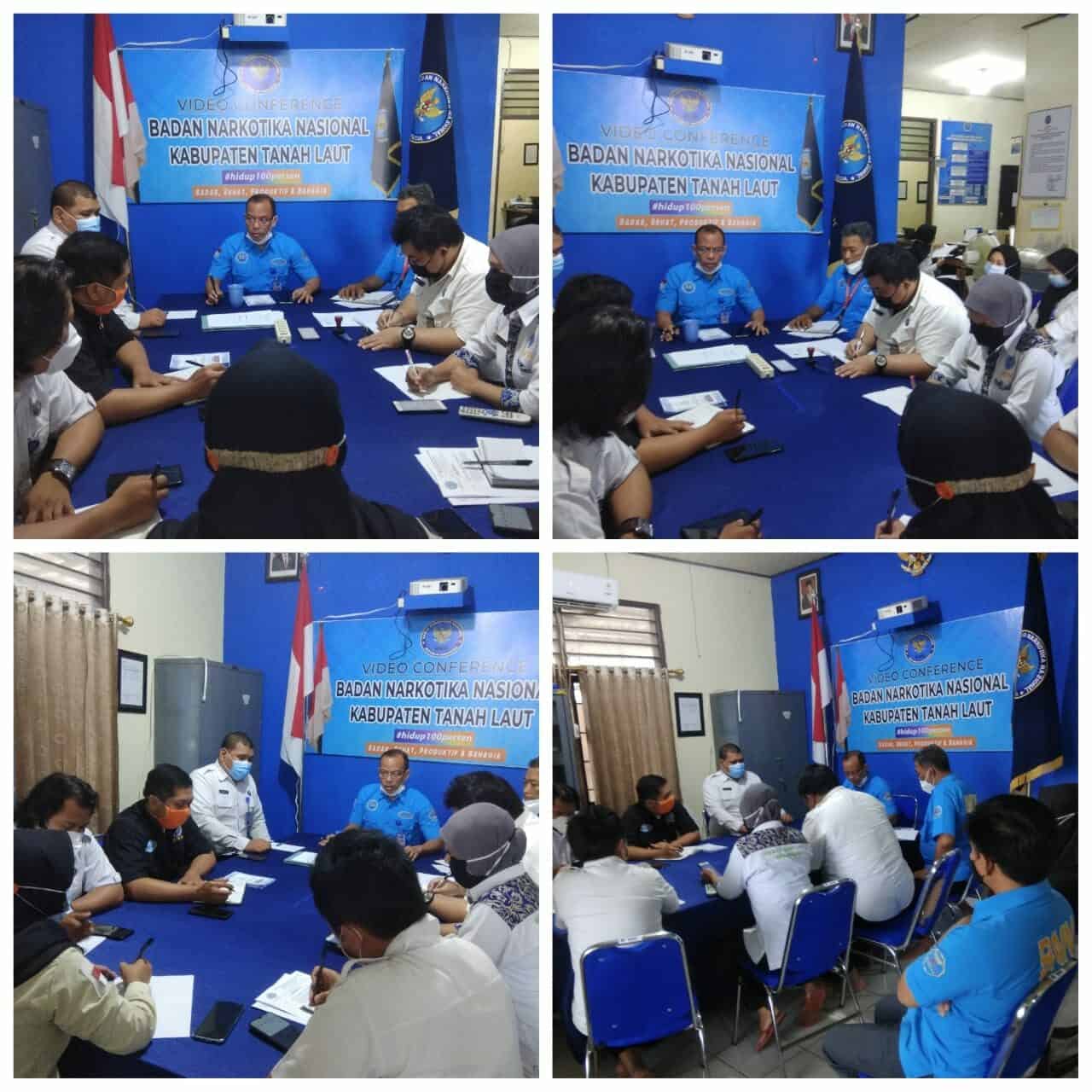 Rapat Analisa dan Evaluasi Internal BNNK Tanah Laut Konsep Otomatis