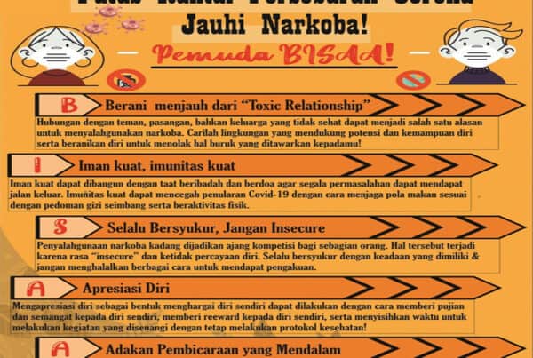 Putus Rantai Persebaran Corona, Jauhi Narkoba! Putus Rantai Persebaran Corona, Jauhi Narkoba!