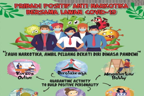 Pribadi Positif Anti Narkotika, bersama Lawan Covid-19