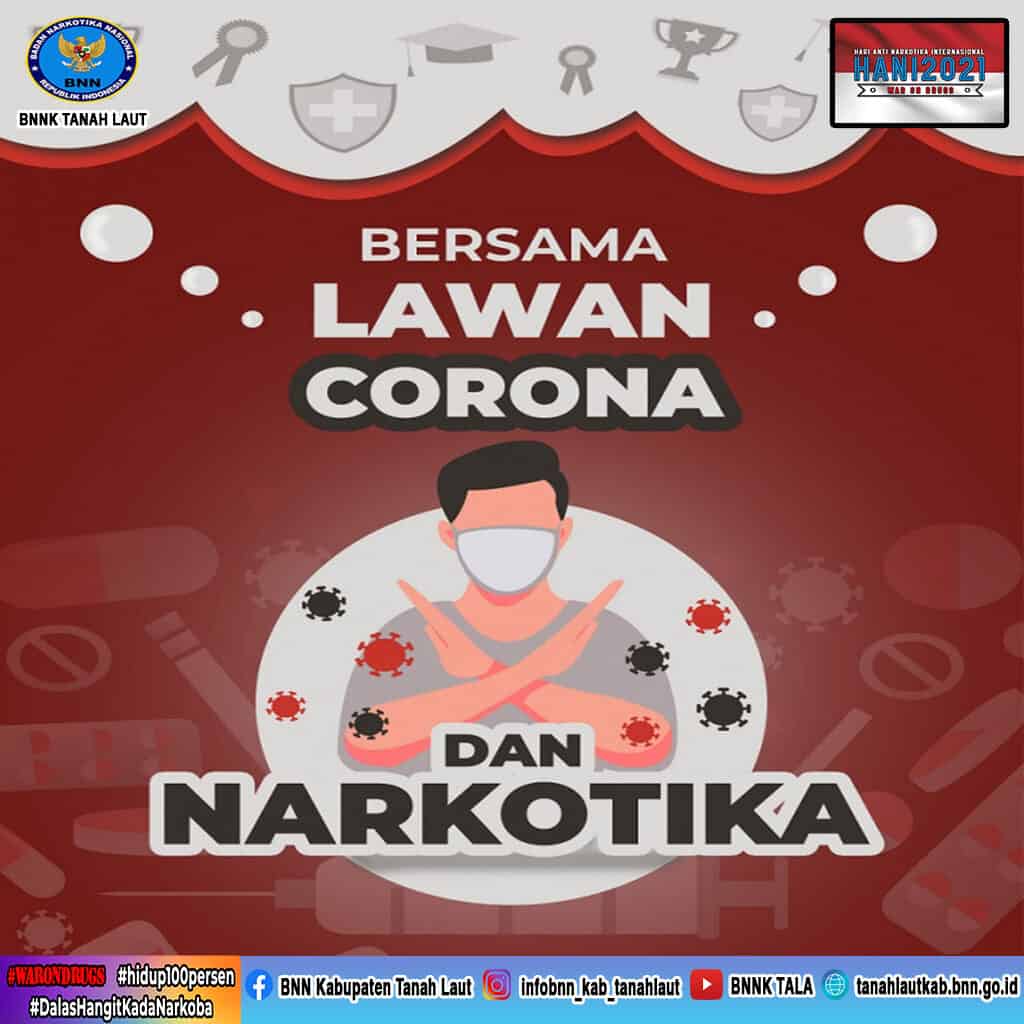 Bersama Lawan Corona dan Narkotika