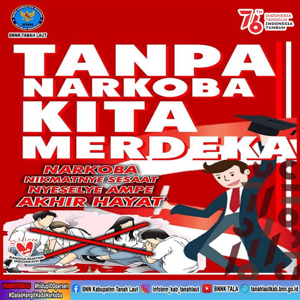 Tanpa Narkoba Kita Merdeka