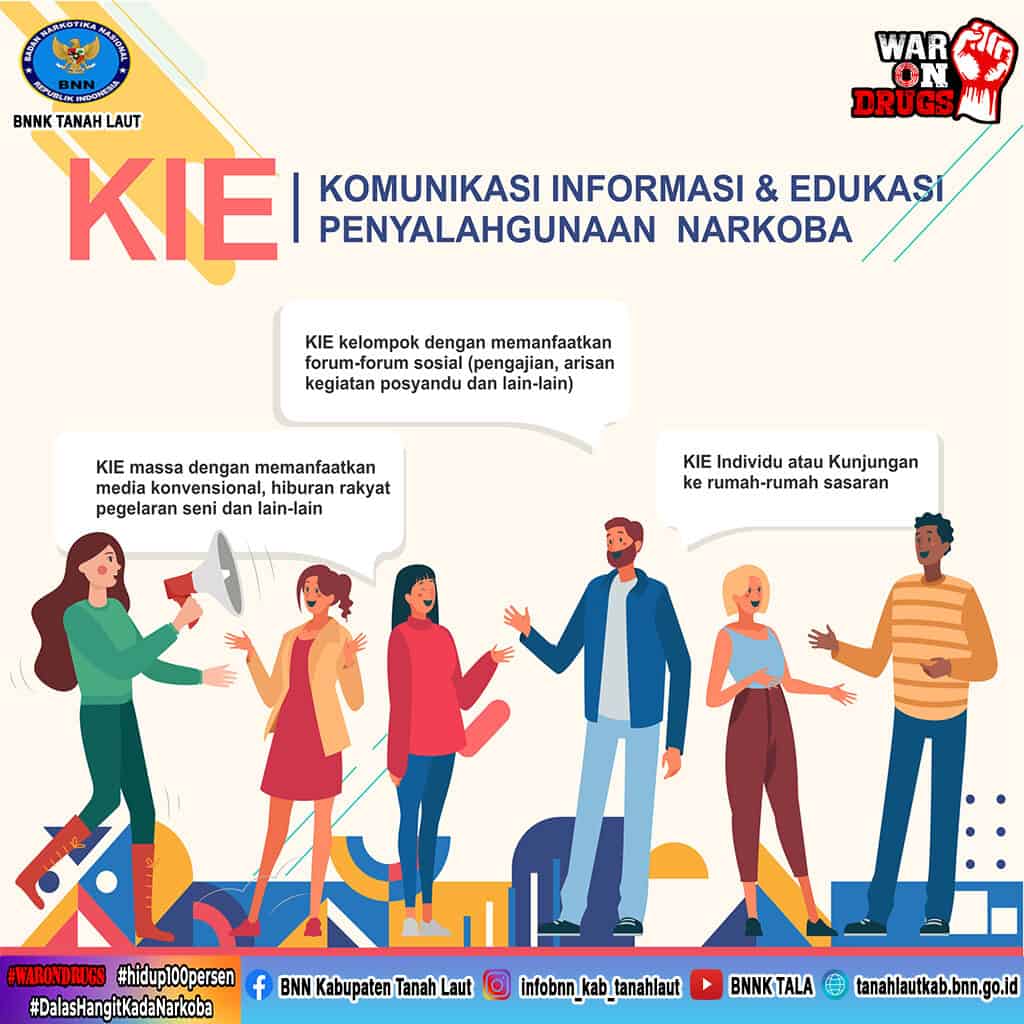 Komunikasi Informasi dan Edukasi Penyalahgunaan Narkoba