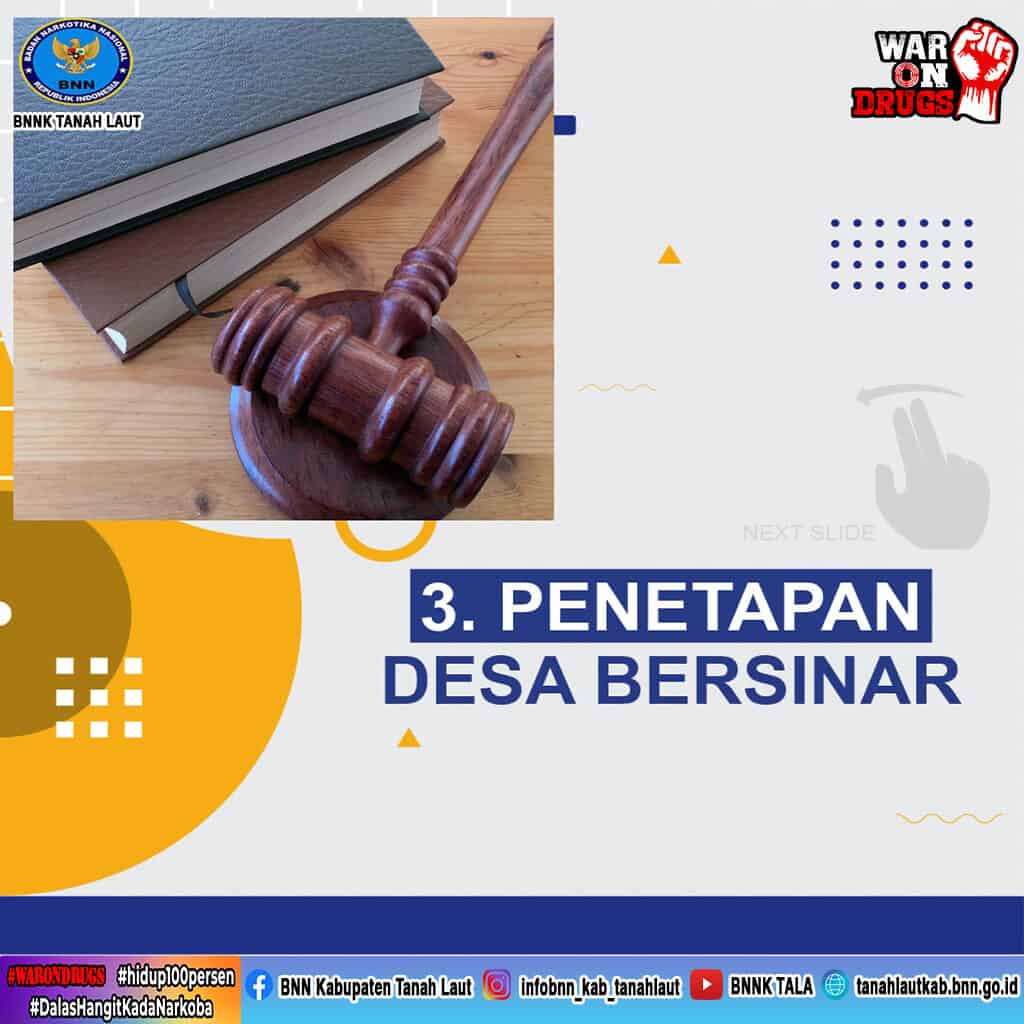 Penetapan Desa Bersinar Konsep Otomatis