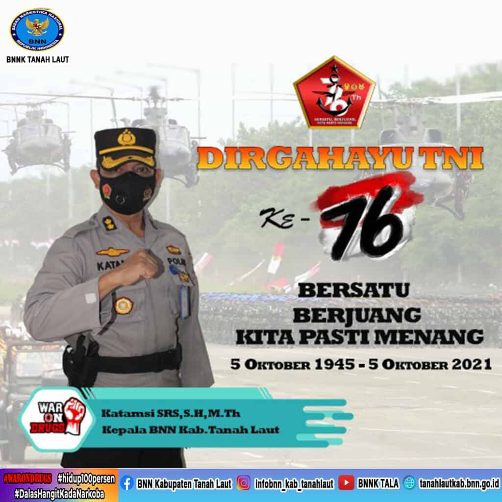 Dirgahayu TNI Ke-76 Dirgahayu TNI Ke-76