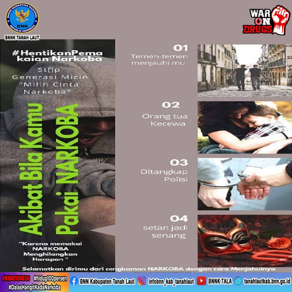 Akibat Bila Kamu Pakai Narkoba Akibat Bila Kamu Pakai Narkoba