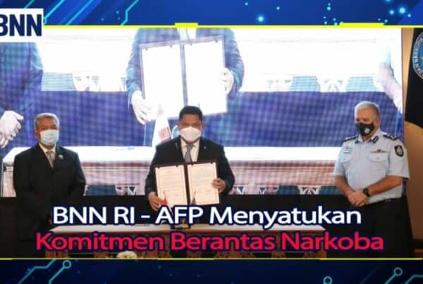 BNN RI – AFP Tandatangani Kerjasama dalam Rangka War On Drugs