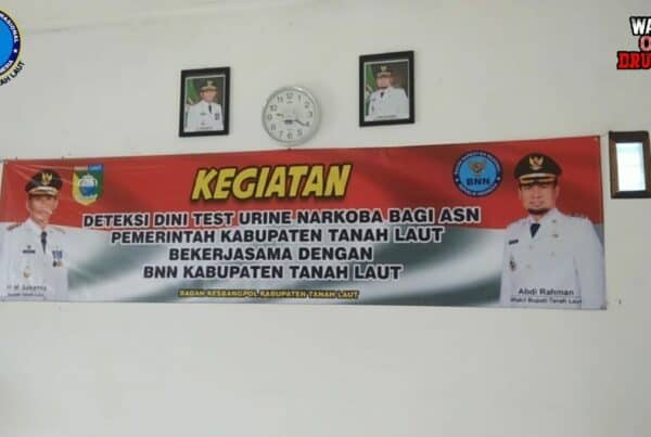 BNNK Tanah Laut Test Urine Pejabat Pengawas atau Setara Lingkup Pemkab Tanah Laut (Hari Kedua)