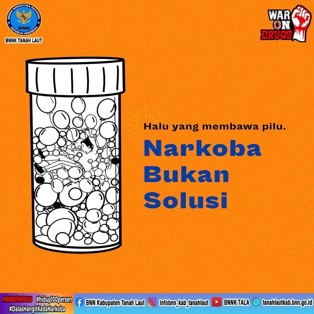 Halu yang Membawa Pilu, Narkoba Bukan Solusi! Halu yang Membawa Pilu, Narkoba Bukan Solusi!