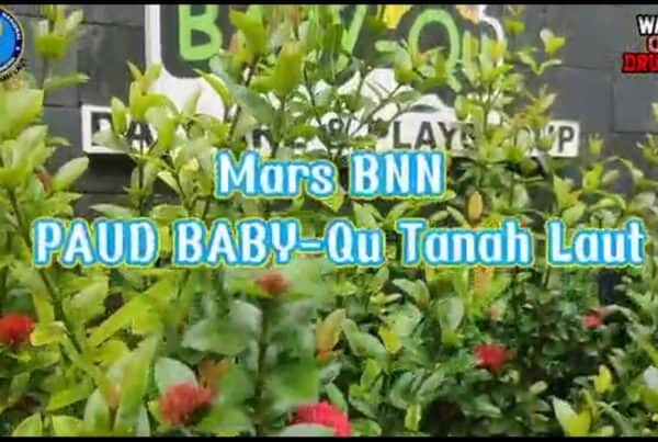 Mars BNN oleh Murid PAUD Baby-Qu Tanah Laut Konsep Otomatis