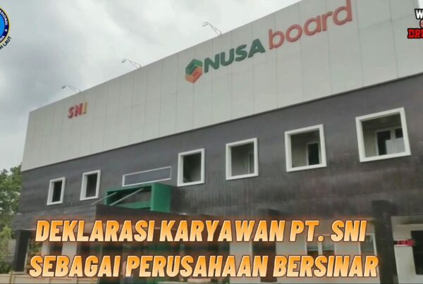 Deklarasi Karyawan PT SNI sebagai Perusahaan Bersinar