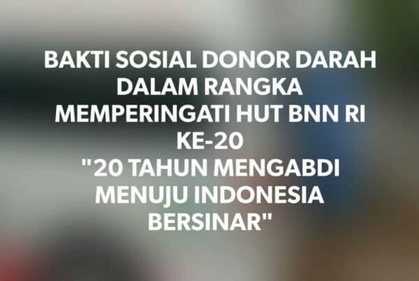 Bakti Sosial Donor Darah