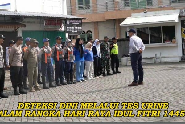 Deteksi dini melelui tes urine Hari Raya Idul Fitri 1445 H