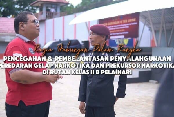 Razia Gabungan Dalam Rangka (P4GN) di Rutan Kelas IIB Pelaihari Razia Gabungan Dalam Rangka (P4GN) di Rutan Kelas IIB Pelaihari
