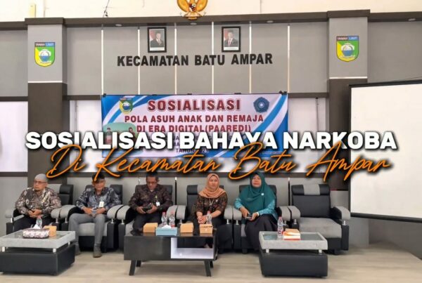 Sosialisasi Bahaya Narkoba di Kecamatan Batu Ampar