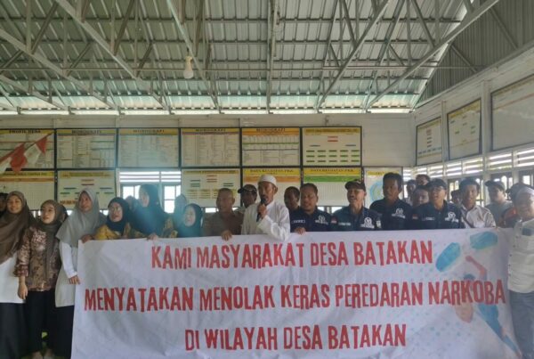 Deklarasi Anti Narkoba dalam rangka pra HANI 2025